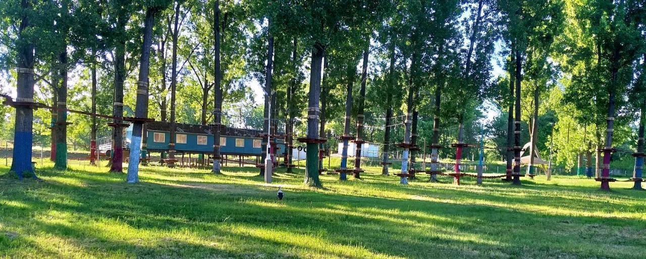 Hotel Tisza Camping & Kalandpark Tokaj Rakamaz Zewnętrze zdjęcie